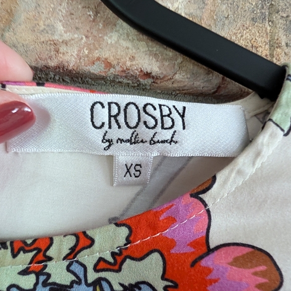 Crosby By Mollie Burch Francine Top Bohemian Cottagecore - Picture 5 of 5